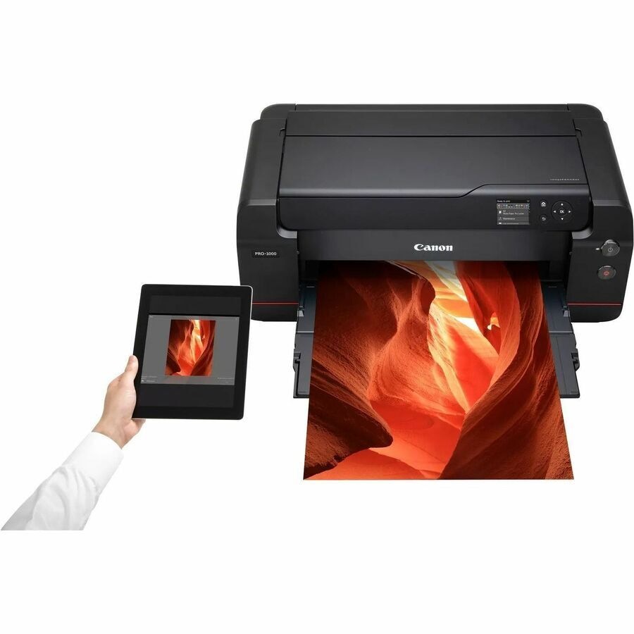 Canon imagePROGRAF PRO-1000 Desktop Wireless Inkjet Printer - 2400 x 1200 dpi Print - Wireless LAN - Plain Paper Print