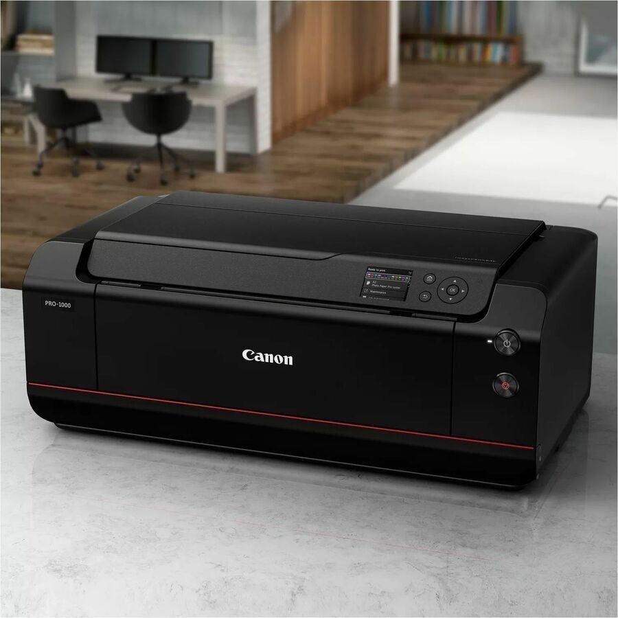 Canon imagePROGRAF PRO-1000 Desktop Wireless Inkjet Printer - 2400 x 1200 dpi Print - Wireless LAN - Plain Paper Print