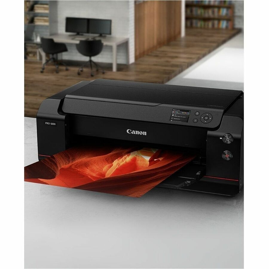 Canon imagePROGRAF PRO-1000 Desktop Wireless Inkjet Printer - 2400 x 1200 dpi Print - Wireless LAN - Plain Paper Print
