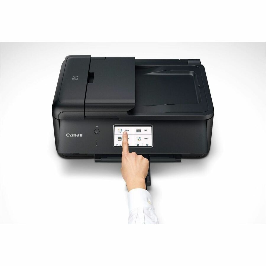 Canon PIXMA TR8660A Wireless Inkjet Multifunction Printer - Colour - Copier/Fax/Printer/Scanner - 4800 x 1200 dpi Print - Automatic Duplex Print - -