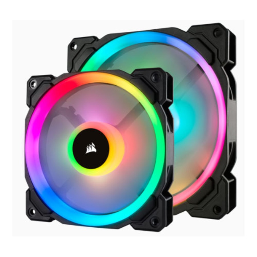 Buy Corsair Light Loop Series, LL120 RGB, 120mm Dual Light Loop RGB LED ...