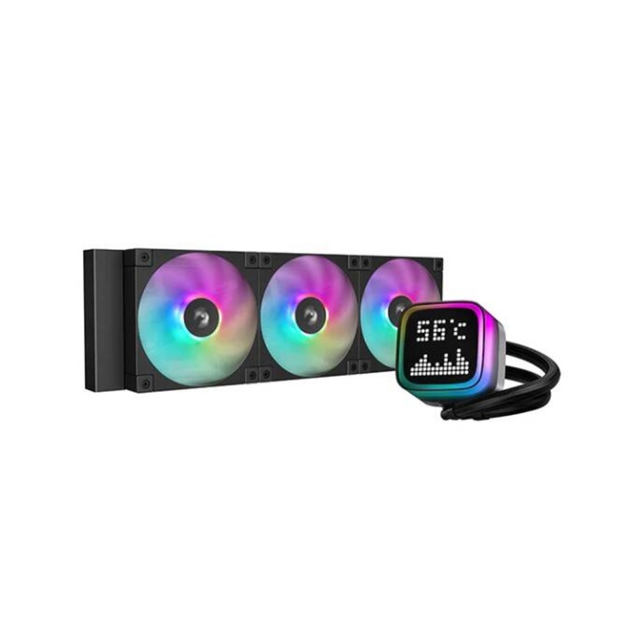 Buy DeepCool LP360 Matrix Display Liquid Cooler, 360mm, High ...