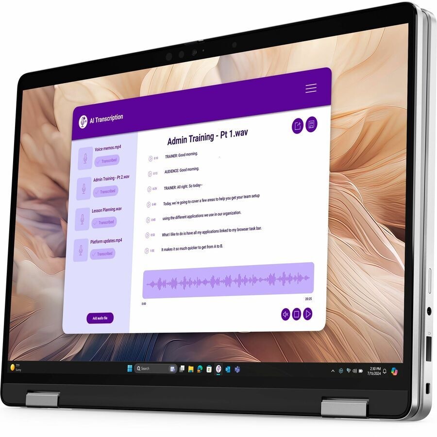 Dell Pro 14 Plus PB14250 - 14in FHD+ (1920x1200) - Ultra 5 236V vPro CoPilot+ - 16GB RAM Onboard - 512GB SSD - Backlit Keyboard - FHD HDR IR Camera -