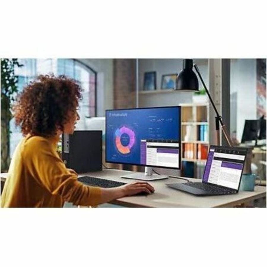 Dell UltraSharp U2724DE 27" Class WQHD LED Monitor - 16:9 - 27" Viewable - In-plane Switching (IPS) Black Technology - Edge LED Backlight - 2560 x -