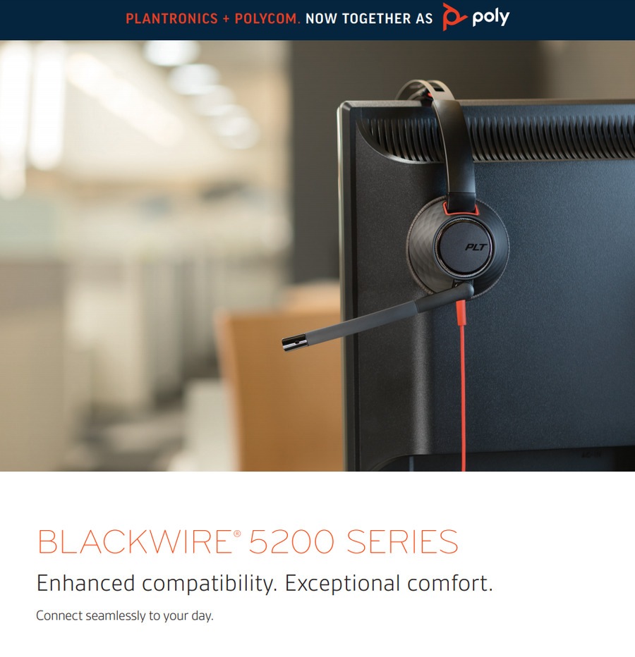 Buy Plantronicspoly Blackwire 5210 Standard Usb C 35mm Corded Monaural Noise Canceling 4882