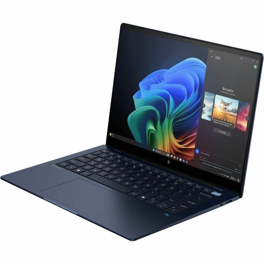 HP EliteBook Ultra G1q 14" Touchscreen Notebook - 2.2K - Qualcomm Snapdragon X Elite X1E-78-100 - 16 GB - 512 GB SSD - Qualcomm Chip - 2240 x 1400 -