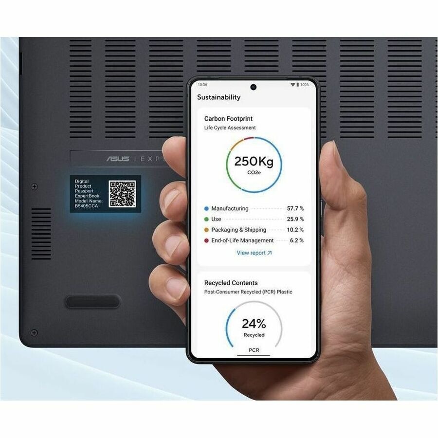 Expertbook B5405CCA - 14.0 - Clamshell WQXGA 2560 x 1600 - Ultra 7 225H - 16GB DDR5 - 1TB M.2 2280 NVMe - Grey - Windows 11 PRO - 3Y Bty Wty -3Y Wty