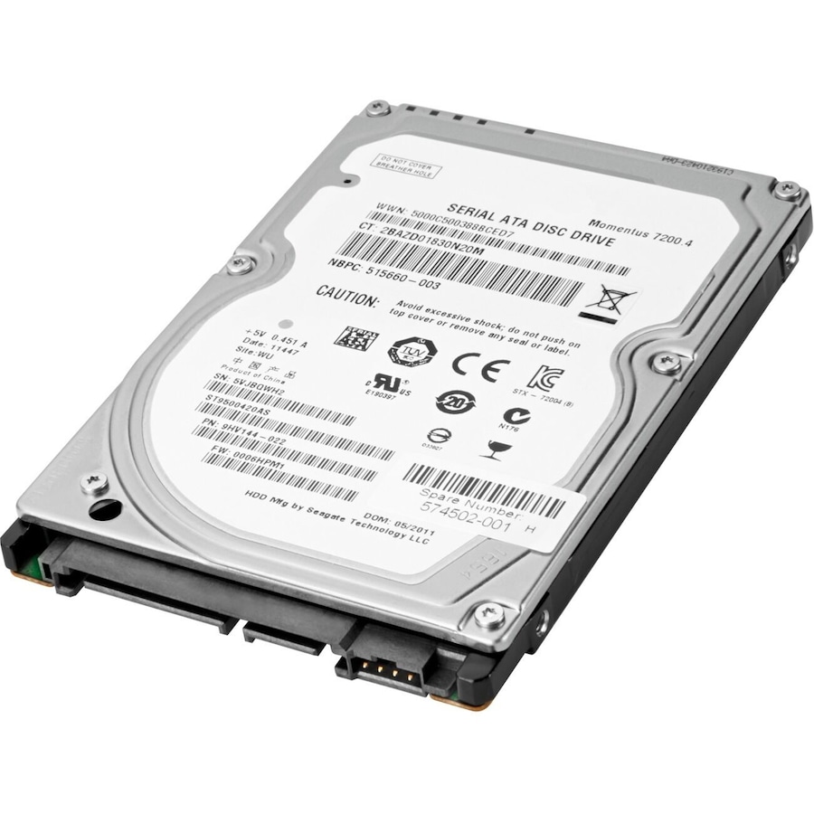 HP 1 TB Hard Drive - 3.5" Internal - SATA (SATA/600) - 7200rpm - 3 Year Warranty