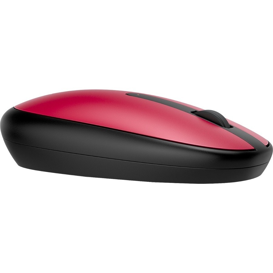 HP 240 Mouse - Bluetooth - Optical - 3 Button(s) - Empire Red - Wireless - 1600 dpi - Scroll Wheel - Symmetrical