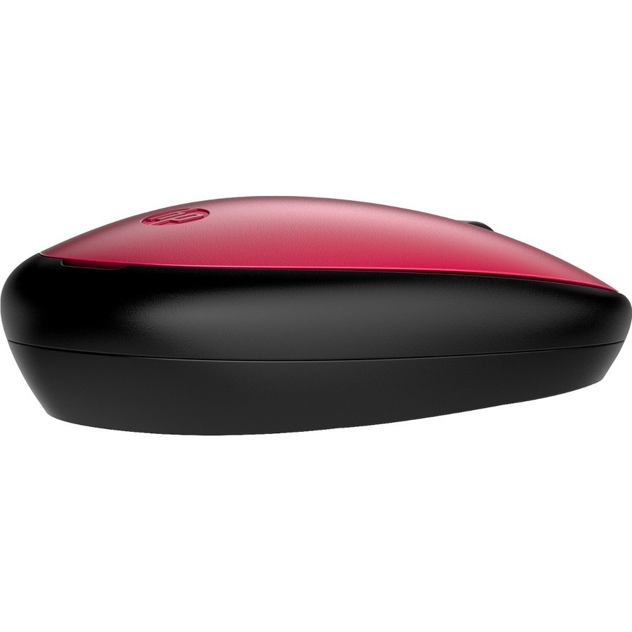 HP 240 Mouse - Bluetooth - Optical - 3 Button(s) - Empire Red - Wireless - 1600 dpi - Scroll Wheel - Symmetrical
