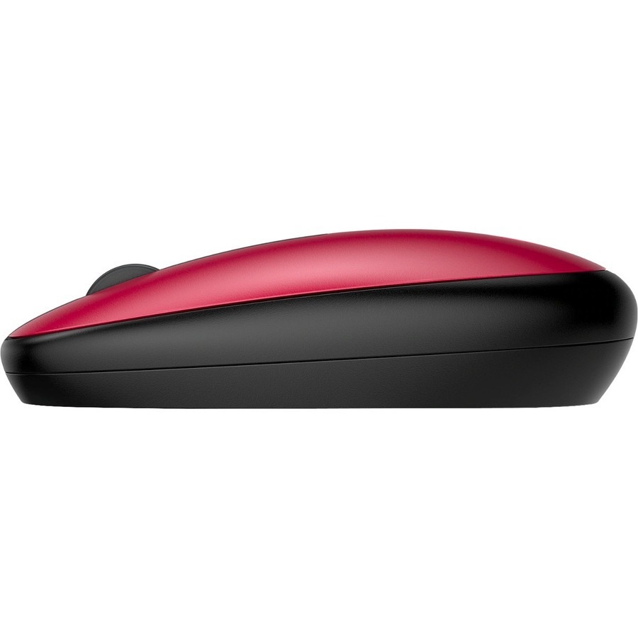 HP 240 Mouse - Bluetooth - Optical - 3 Button(s) - Empire Red - Wireless - 1600 dpi - Scroll Wheel - Symmetrical