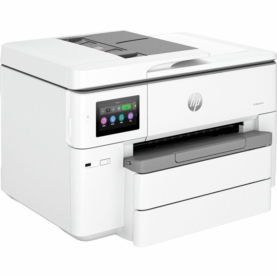 HP Officejet Pro 9730e Wired & Wireless Inkjet Multifunction Printer - Colour - Cement - Copier/Printer/Scanner - 34 ppm Mono/34