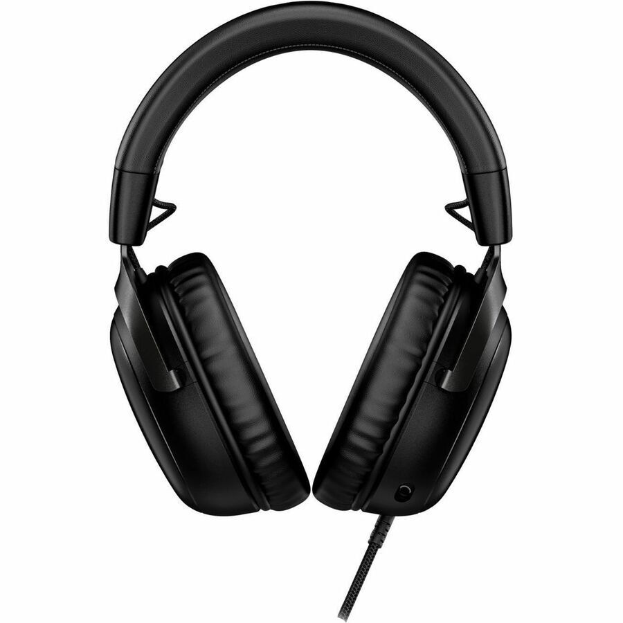 HyperX Cloud III Wired Over-the-ear, Over-the-head Stereo Gaming Headset - Black - Circumaural - 64 Ohm - 10 Hz to 21 kHz - 120 cm Cable - Electret -