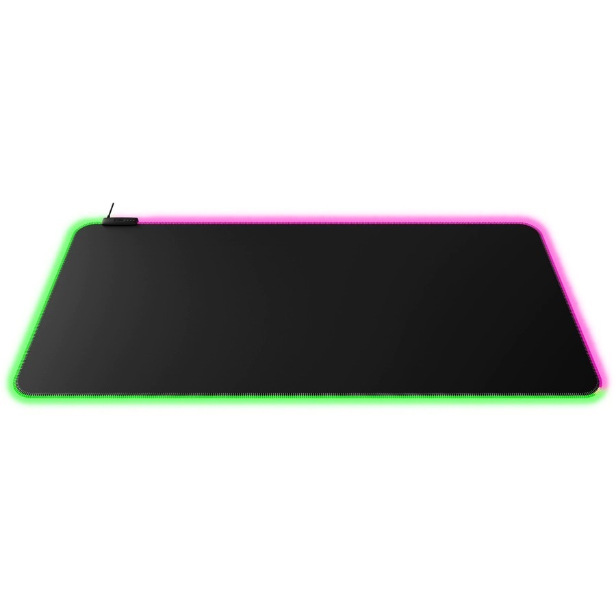 HyperX Pulsefire Mat Extra Large Gaming Mouse Pad - 900 mm x 420 mm Dimension - Black - Rubber, Cloth - Anti-slip