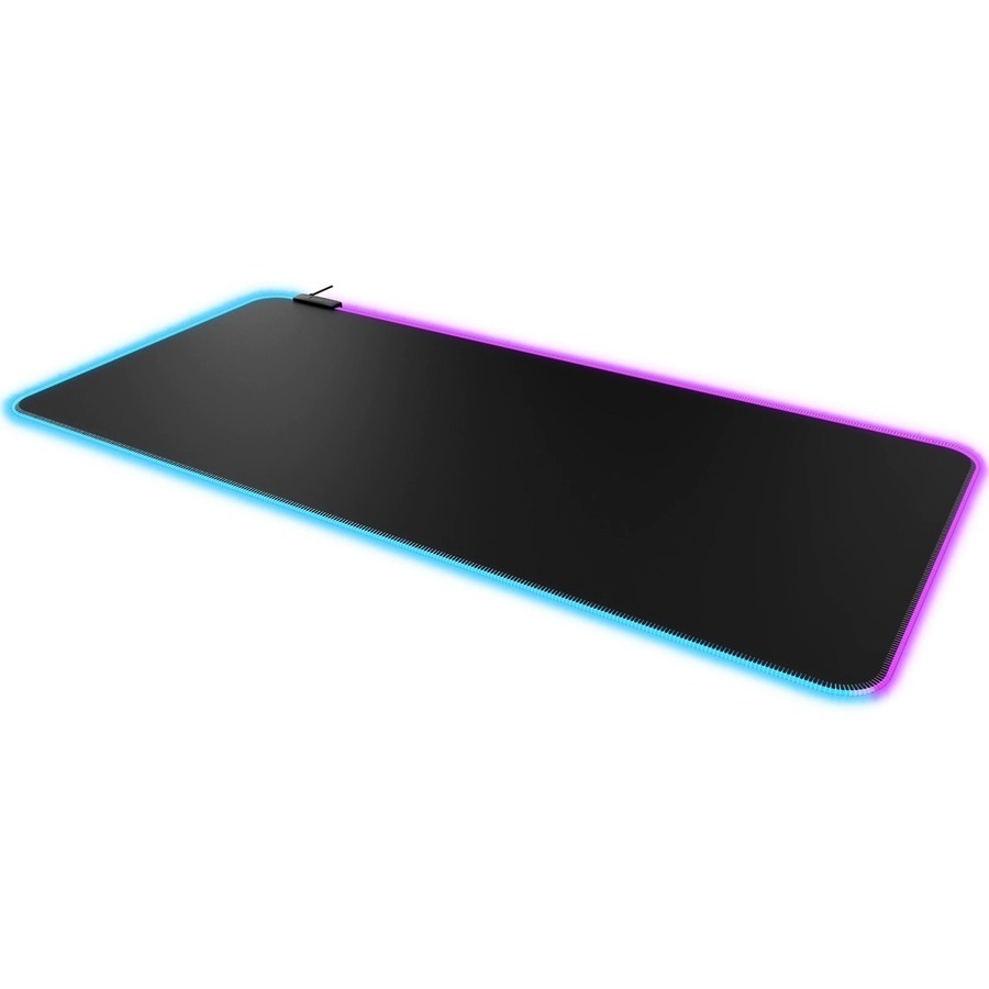 HyperX Pulsefire Mat Extra Large Gaming Mouse Pad - 900 mm x 420 mm Dimension - Black - Rubber, Cloth - Anti-slip