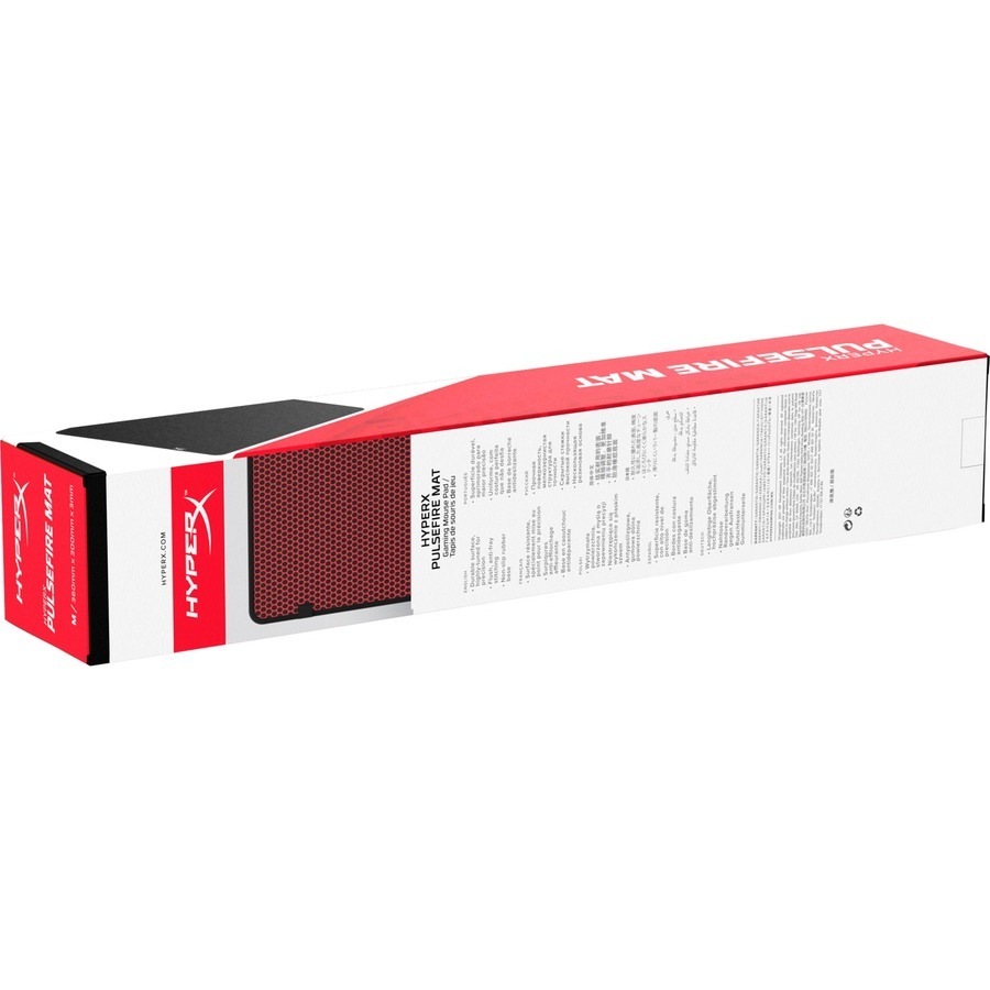 HyperX Pulsefire Mat Medium Gaming Mouse Pad - x 360 mm x 300 mm Dimension - Rubber, Foam - Anti-fray, Anti-slip, Wear Resistant, Tear Resistant