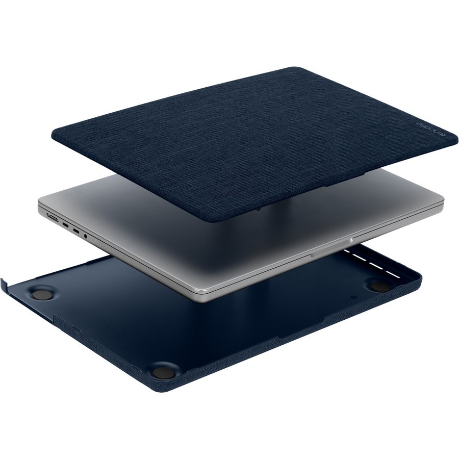 Incase Textured Hardshell Case for Apple MacBook Pro - Textured - Cobalt - Moisture Resistant - Polyester - 35.6 cm (14") Maximu