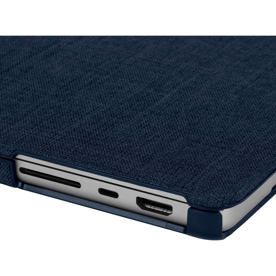 Incase Textured Hardshell Case for Apple MacBook Pro - Textured - Cobalt - Moisture Resistant - Polyester - 35.6 cm (14") Maximu