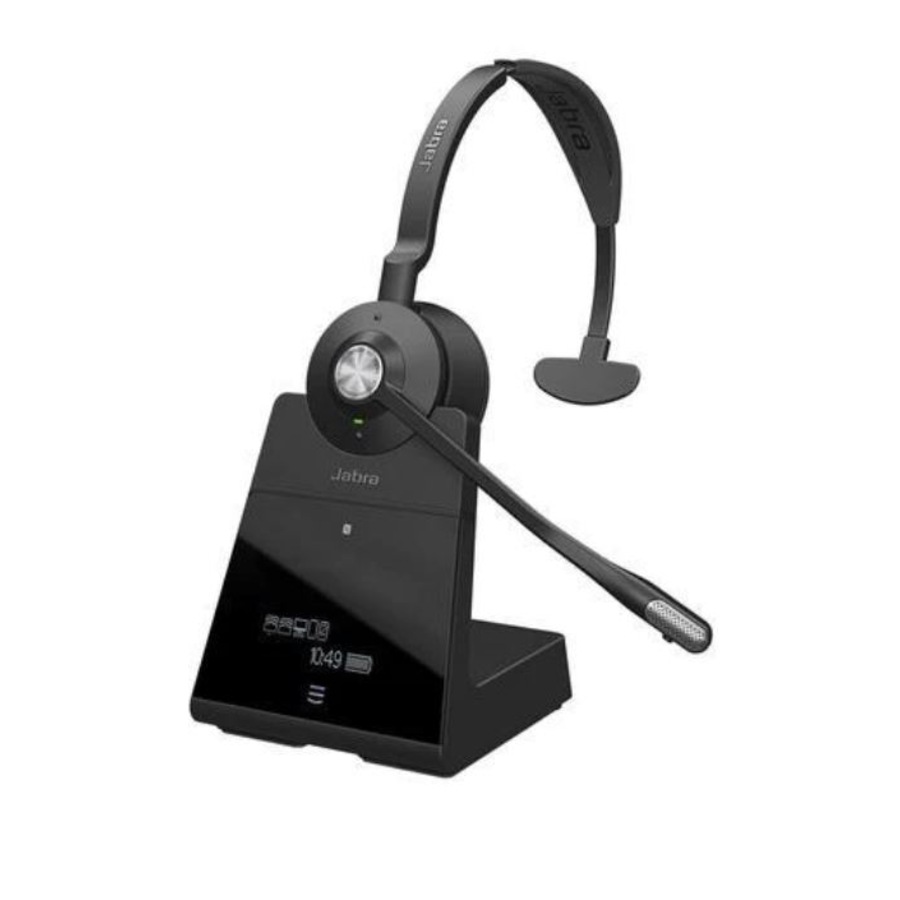 Jabra Engage 75 Mono Wireless Headset, DECT, 150m range, 3x Wireless Density, ANC, 13 Hours Talk Time, Busylight, Connect 5 Devices, Rich call Data *L