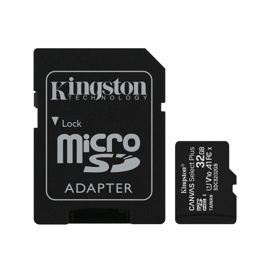 Kingston Canvas Select Plus 32GB Micro SD Card SDHC UHS-I Mobile Phone TF Memory Card 100Mb/s New