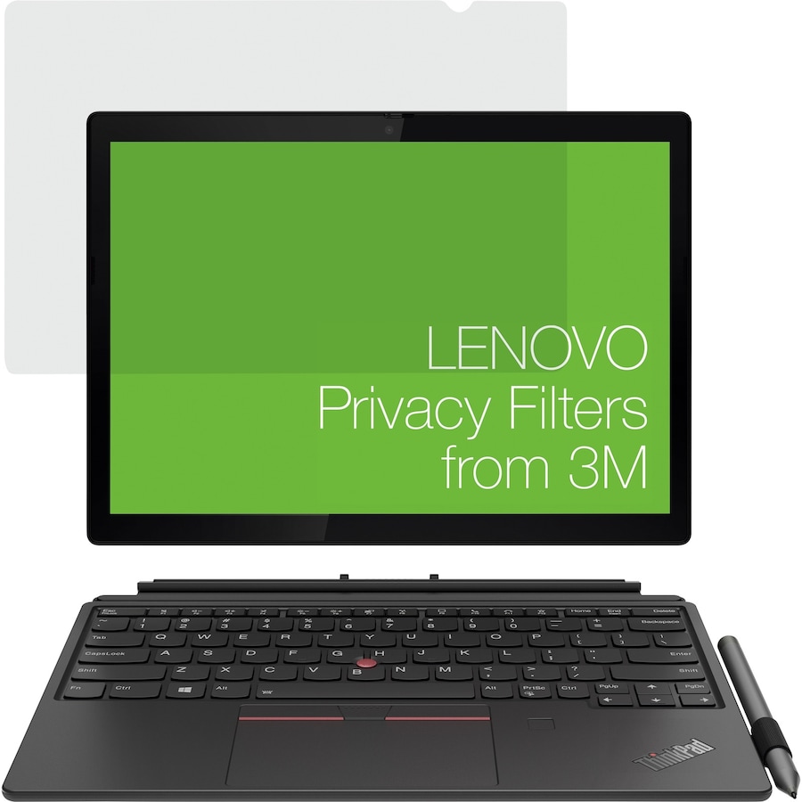 Lenovo Privacy Screen Filter - Matte - 1 Pack - For 31.2 cm (12.3") LCD Tablet - 3:2 - Cold Resistant
