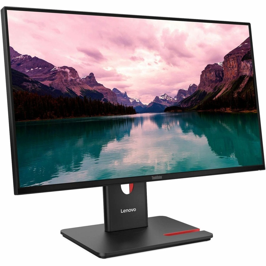 Lenovo ThinkVision T24-40 24" Class Full HD LED Monitor - 16:9 - Raven Black - 23.8" Viewable - In-plane Switching (IPS) Technology - WLED Backlight