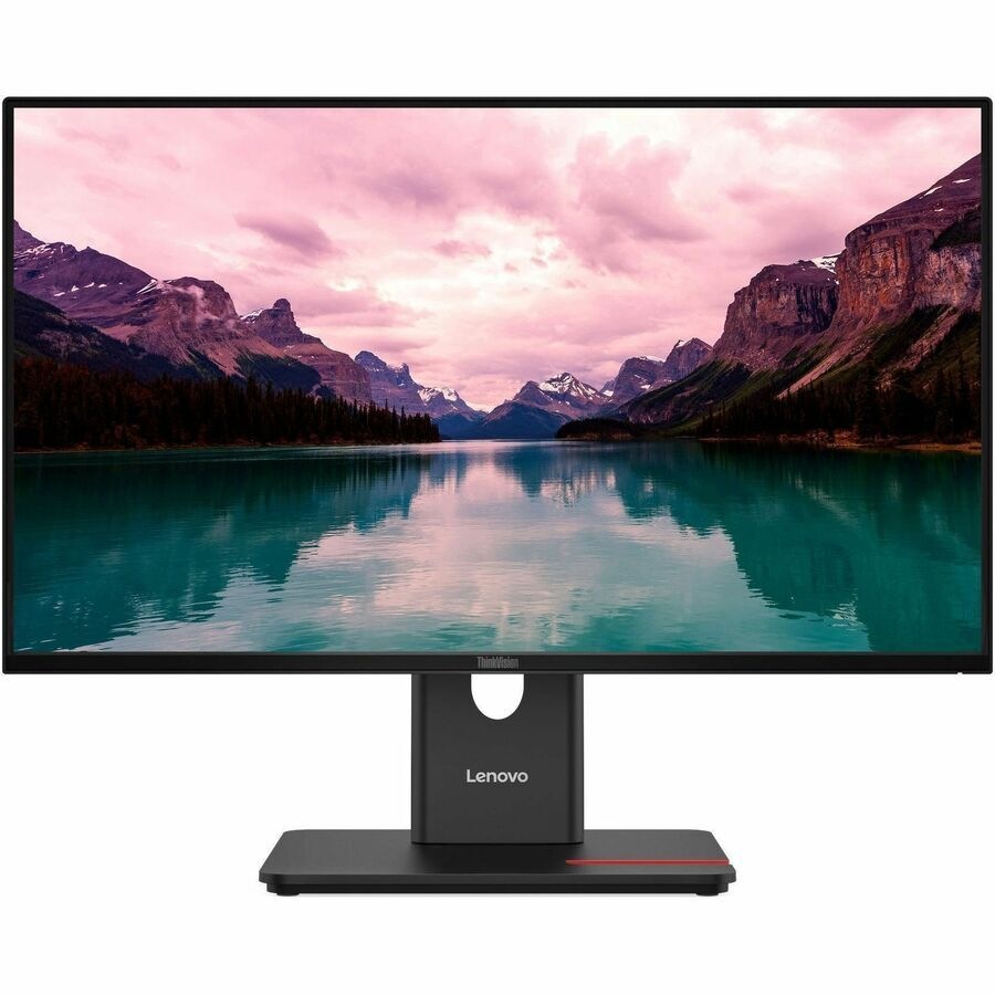 Lenovo ThinkVision T24-40 24" Class Full HD LED Monitor - 16:9 - Raven Black - 23.8" Viewable - In-plane Switching (IPS) Technology - WLED Backlight