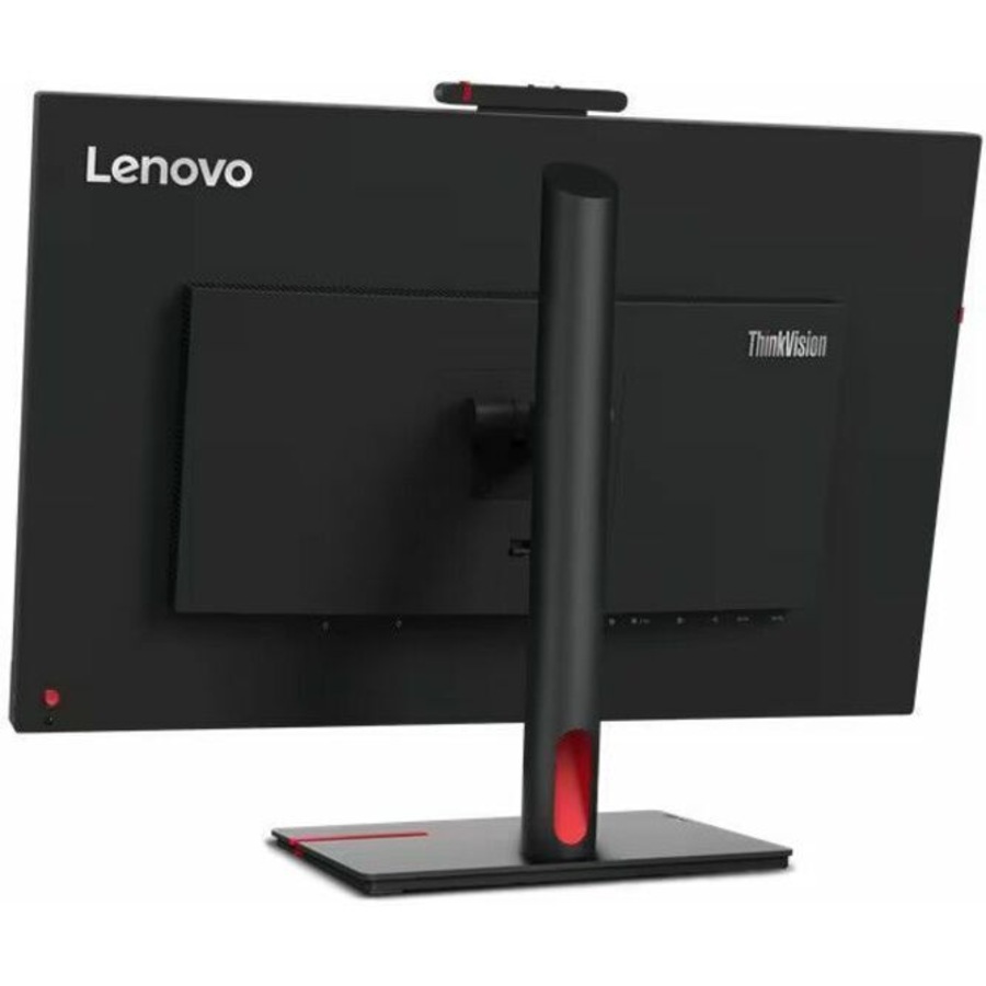 Lenovo ThinkVision T27hv-30 27" Class Webcam WQHD LED Monitor - 16:9 - Raven Black - 27" Viewable - In-plane Switching (IPS) Technology - WLED - 2560