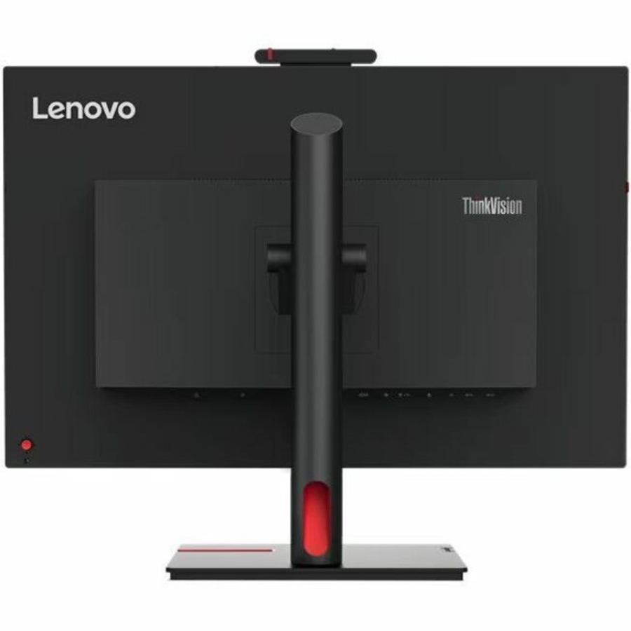 Lenovo ThinkVision T27hv-30 27" Class Webcam WQHD LED Monitor - 16:9 - Raven Black - 27" Viewable - In-plane Switching (IPS) Technology - WLED - 2560