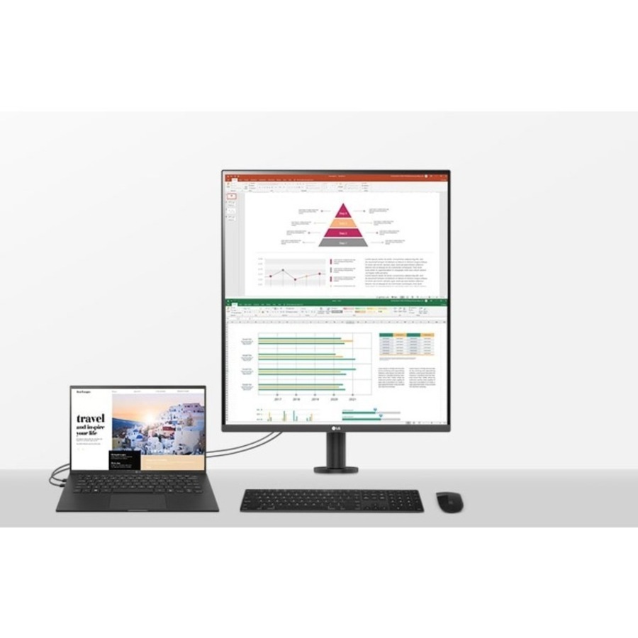 LG 28MQ780-B 28" Class SDQHD LCD Monitor - 16:18 - 27.6" Viewable - Nano In-plane Switching (Nano IPS) Technology - 2560 x 2880 - 1.07 Billion Colors
