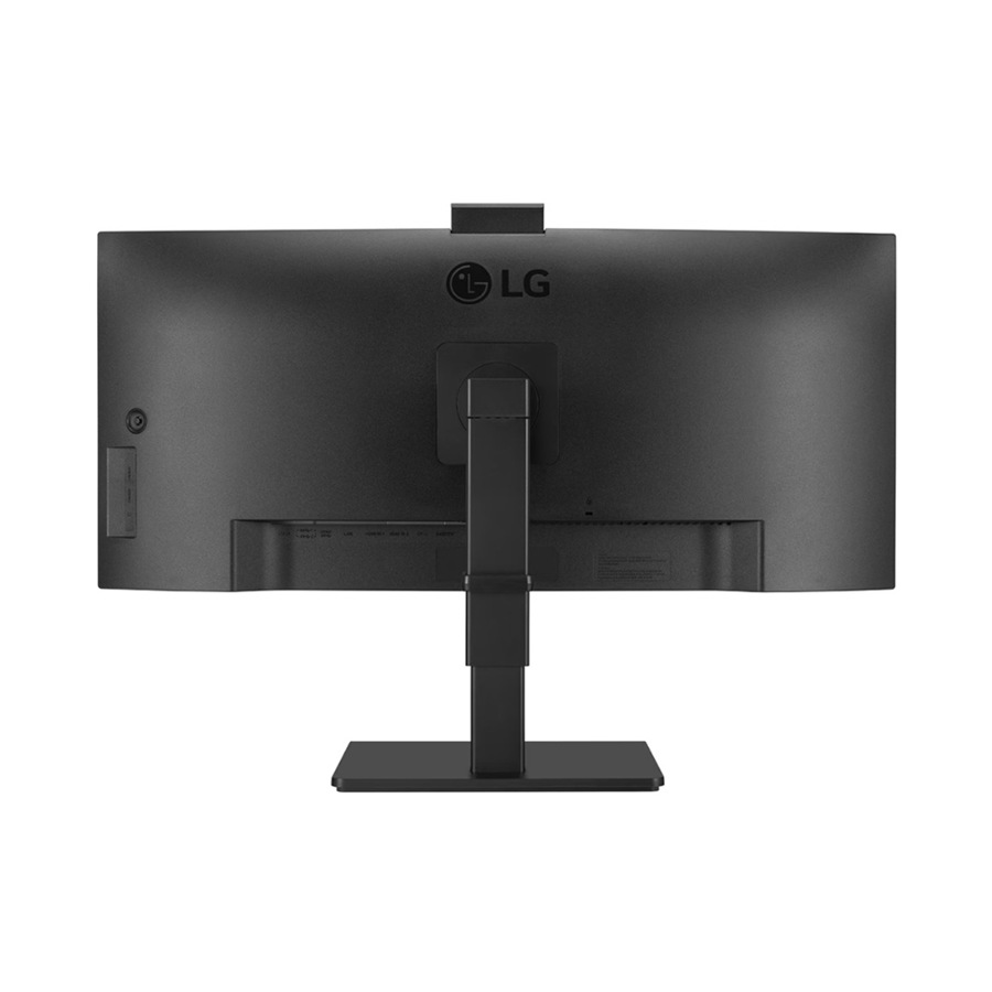 LG 34' 34BQ77QC-B Webcam IPS WQHD UltraWide , 3440x1440 21:9 5ms, HDR10 Height Adjust Tilt Swivel Pivot, SPK HDMI DP USB-C 90w, RJ45 Monitor