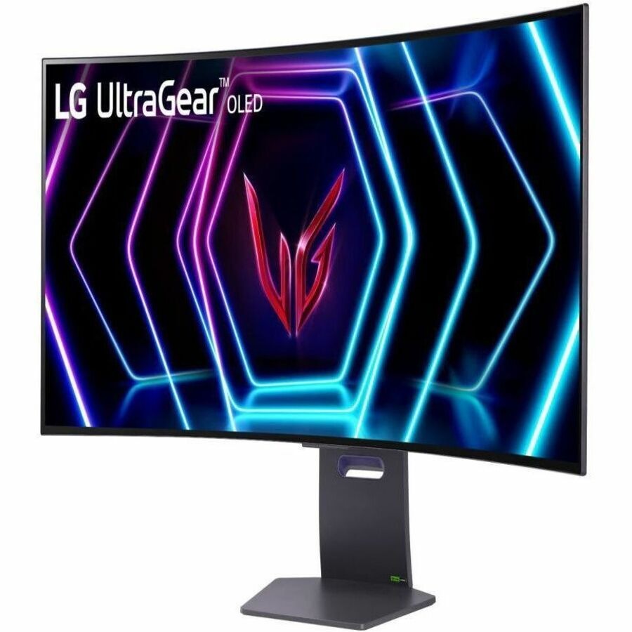 LG UltraGear 39GS95QE-B 39" Class WQHD Curved Screen Gaming OLED Monitor - 21:9 - 39" Viewable - OLED - 3440 x 1440 - 1.07 Billion Colors - Adaptive