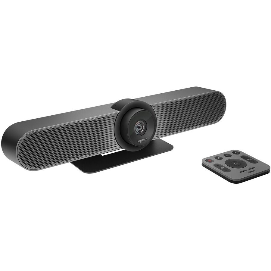 Logitech ConferenceCam MeetUp Video Conferencing Camera - 30 fps - Black - USB 2.0 - TAA Compliant - 3840 x 2160 Video - 120° Angle - Wall - -