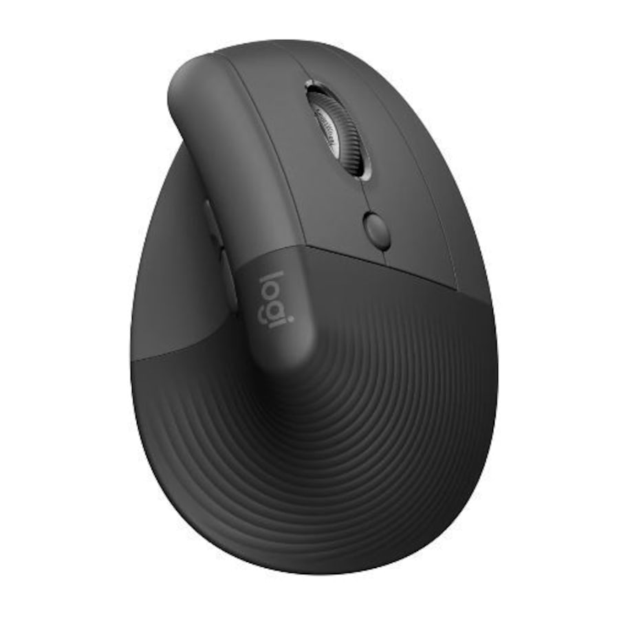 Logitech ERGO LIFT Graphite wireless mouse 1000 DPI Logi Bolt USB receiver 1-Year Limited Hardware Warranty