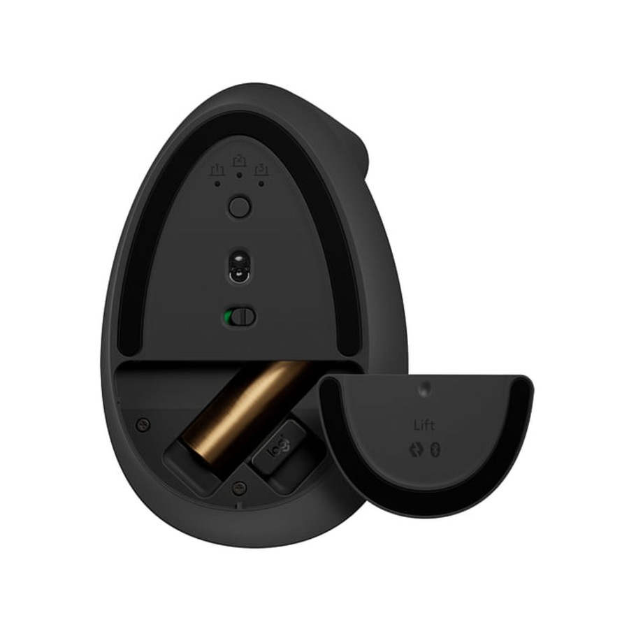 Logitech ERGO LIFT Graphite wireless mouse 1000 DPI Logi Bolt USB receiver 1-Year Limited Hardware Warranty