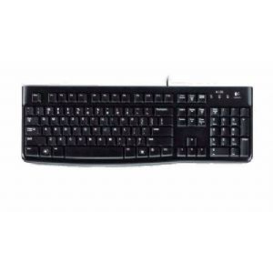 Buy Logitech K120 Wired Keyboard Quiet typing Spill-resistant Durable ...