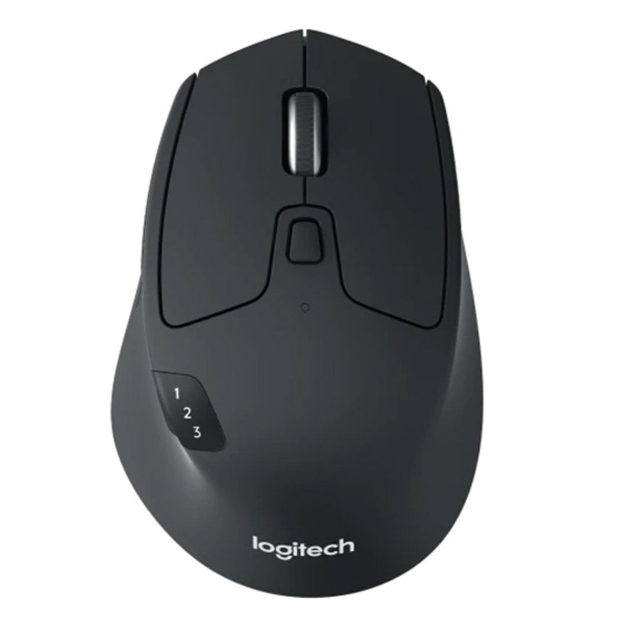 Logitech M720 Triathlon Multi-Device Wireless Bluetooth Mouse with Flow Cross-Computer Control & File Sharing for PC & Mac Easy-Switch up to 3 Devices