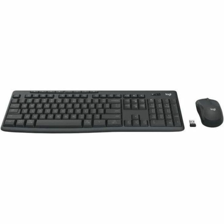 Buy Logitech MK370 Rugged Keyboard & Mouse - USB Type A Plunger ...