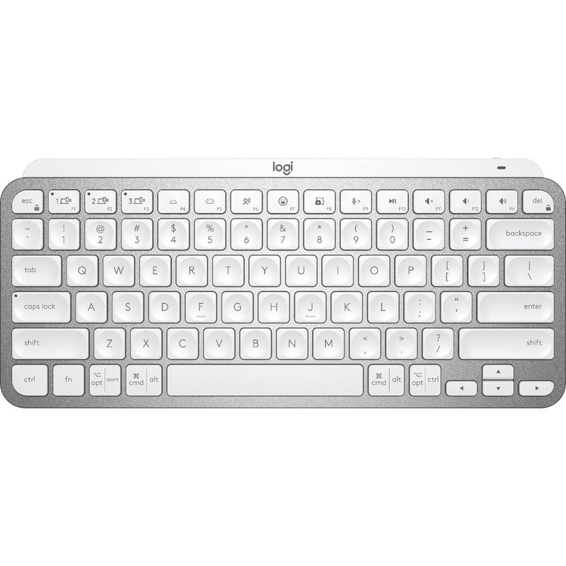 Buy Logitech MX Keys Mini Keyboard Wireless Connectivity Pale Gray