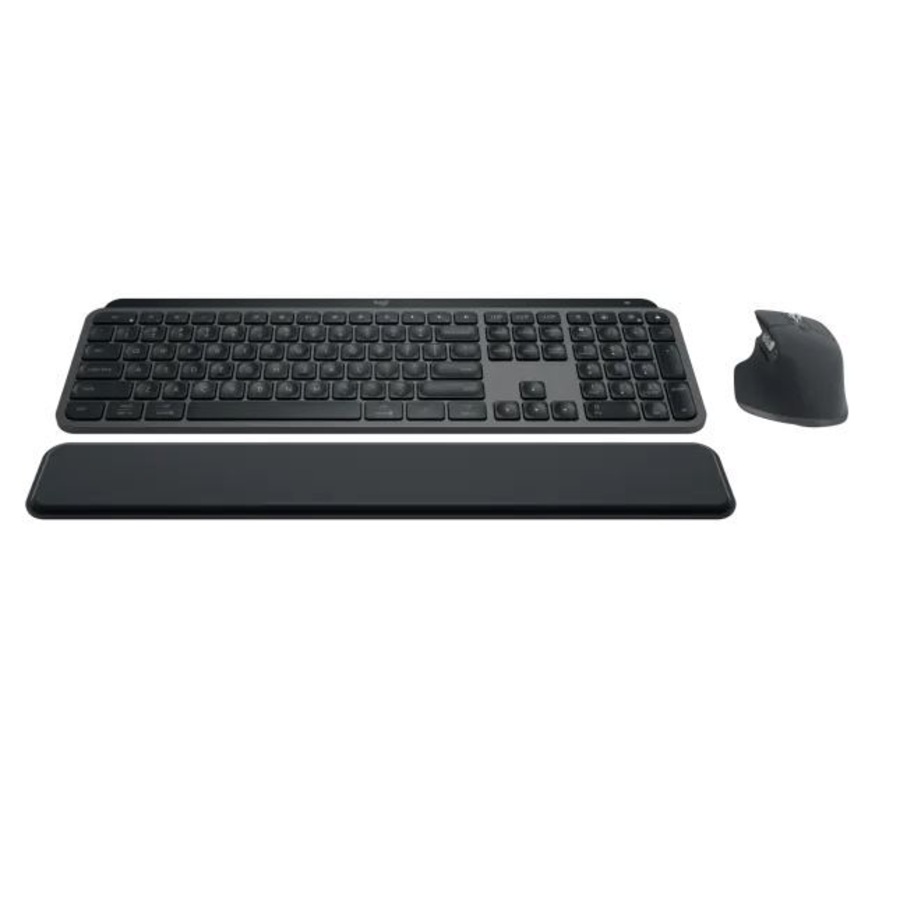 Logitech MX KEYS S COMBO Performance Combo: MX Master 3S, MX Keys S & MX Palm Rest 8000 DPI (Graphite)
