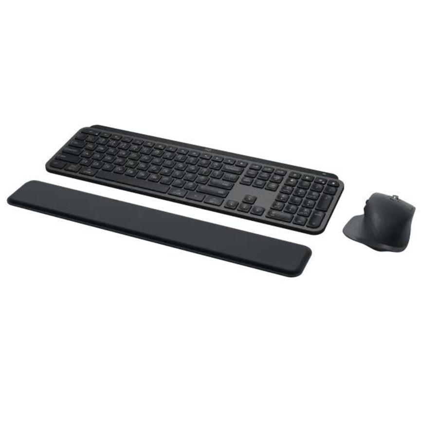 Logitech MX KEYS S COMBO Performance Combo: MX Master 3S, MX Keys S & MX Palm Rest 8000 DPI (Graphite)