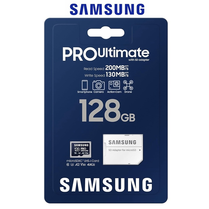 Buy Micro SD Card 128GB 512GB Samsung PRO Ultimate SDXC Class 10 Camera