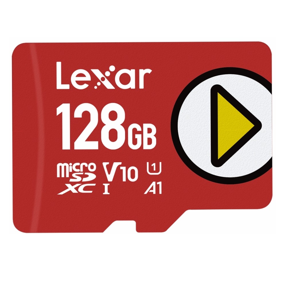 Micro SD Card Nintendo Lexar PLAY microSDXC UHS-I Class 10 U1 V30 A2 128GB 150MB/s