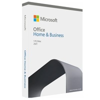 Microsoft Office Home and Business 2021 English APAC Medialess Retail New. Word, Excel, Power Point, Outlook for PC and Mac (LS)