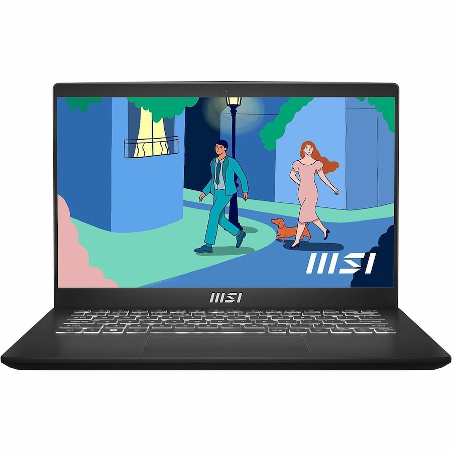 Modern 14 C12MO-1029AU 14in FHD - i5-1235U - RAM onboard - 512GB SSD - Iris Xe - 3cell 39.3Wh - Backlit KB White - WiFi 6E - Urban Silver - Windows -