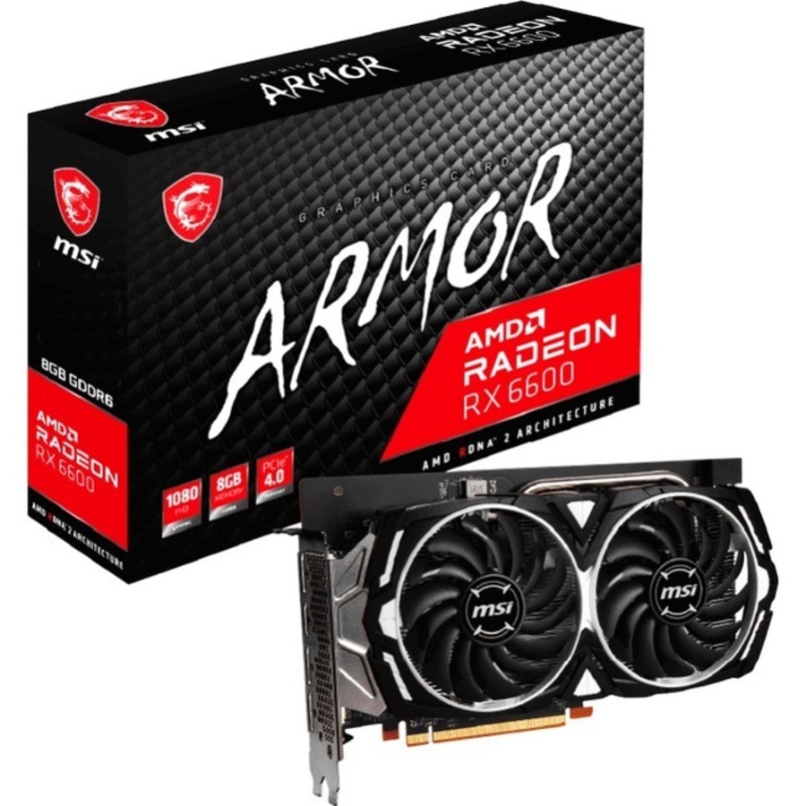 Buy MSI AMD Radeon RX 6600 Graphic Card - 8 GB GDDR6 - 7680 x 4320 - 2. ...