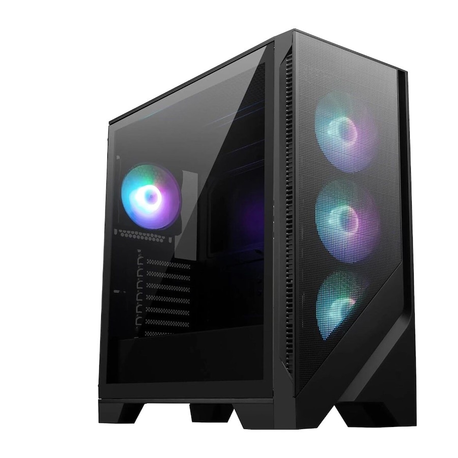 MSI MAG FORGE 320R AIRFLOW Micro ATX Case, 2x USB 3.2, 1x Audio, 1x Mic, 1x LED, 1x 2.5', 2x 2.5'/3.5', Micro ATX / Mini ITX(NEW)