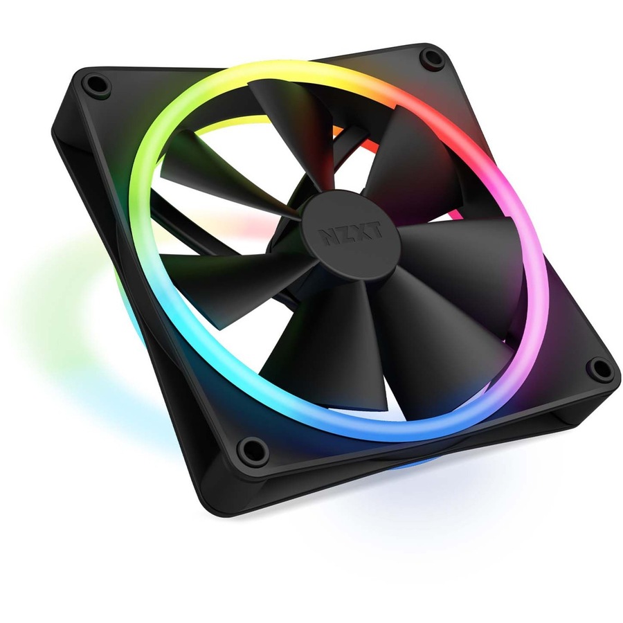 Buy NZXT F140 RGB DUO RF-D14SF-B1 Cooling Fan - PC - 140 mm Maximum Fan ...