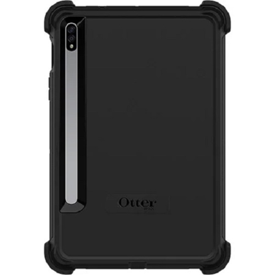 OtterBox Defender Samsung Galaxy Tab S8 / Galaxy Tab S7 (11') Case Black - (77-65205), Built-in Screen Protector, Multi-Layer, P
