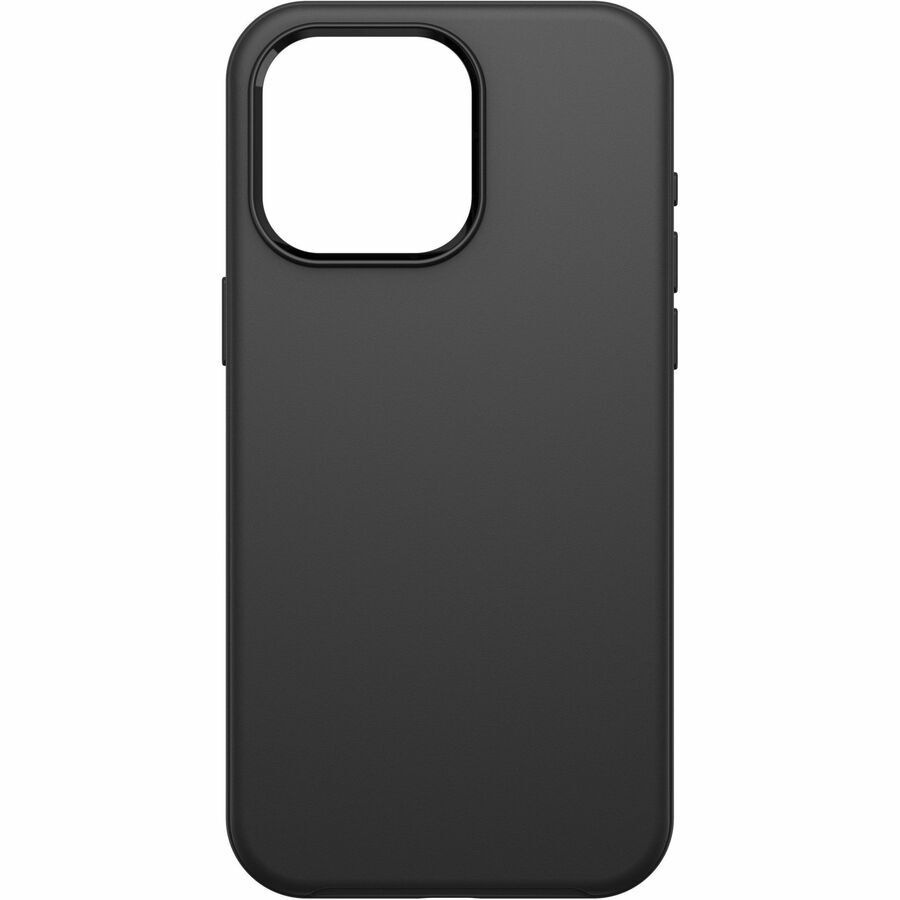 OtterBox Symmetry Case for Apple iPhone 15 Pro Max Smartphone - Black - Retail - Bacterial Resistant, Drop Resistant - Plastic